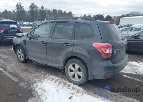 2015 Subaru Forester 2.5I Premium из США, поврежденный, VIN JF2SJADC7FH468383